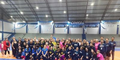Dia do Desafio: atividades são realizadas no Ginásio Municipal de Esportes em Camaquã