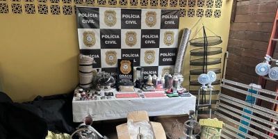 Sete pessoas são presas em ação contra o tráfico de drogas em Santa Maria