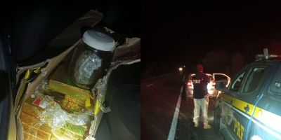 Homem é preso com 18 kg de cocaína na BR-471 em Rio Pardo