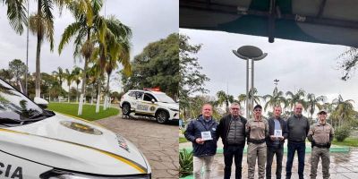 Brigada Militar de Camaquã recebe duas novas viaturas