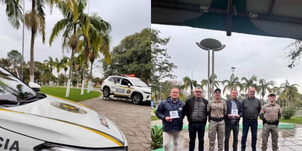 Brigada Militar de Camaquã recebe duas novas viaturas