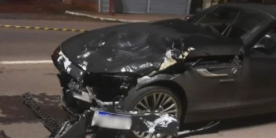 Motociclista de 63 anos morre após colisão com BMW em Viamão
