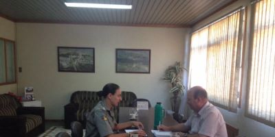 Brigada Militar se reúne com prefeito de Turuçu 