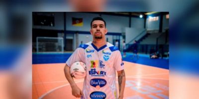 Cauã Oliveira, o “Índio”, é o novo reforço do Vélez Camaquã