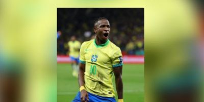 Vini Jr marca, Brasil vence Paraguai e está na Copa do Mundo de 2026