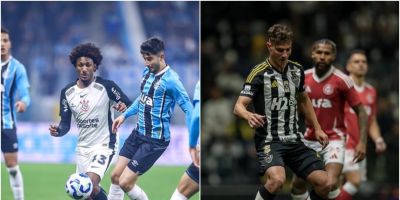 Grêmio empata com Corinthians e Inter perde para Atlético-MG pela 12ª rodada do Brasileirão