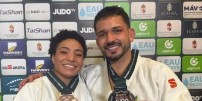 Brasil fatura prata e bronze no 3º dia do Mundial de Judô na Hungria