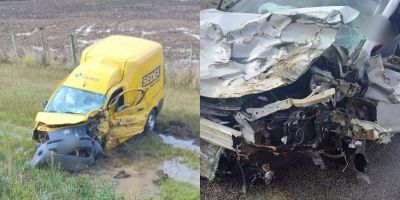 Colisão na ERS-350 deixa dois feridos entre Camaquã e Arambaré