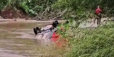 Mulher é encontrada morta após carro ser levado por correnteza no RS