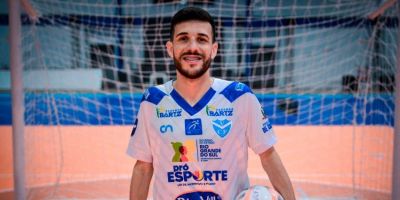 Vélez Camaquã anuncia a contratação do ala Gui Falcão e intensifica preparação para confronto contra o Atlec
