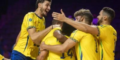 Seleção brasileira assume liderança da Liga das Nações de Vôlei