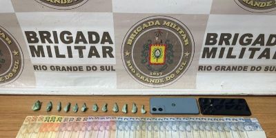 Homem é preso por tráfico de droga em Cerro Grande do Sul
