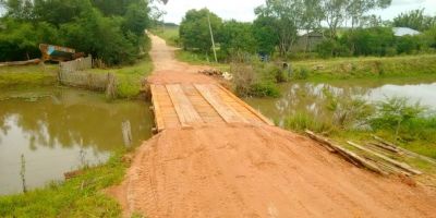 Secretaria dos Transportes reconstrói mais uma ponte no interior de Camaquã