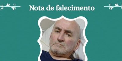 OBITUÁRIO: Nota de Falecimento de Nilo Krüger, de 72 anos
