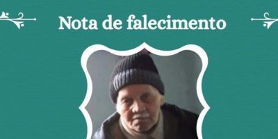 OBITUÁRIO: Nota de Falecimento de Idalino Santana, de 84 anos