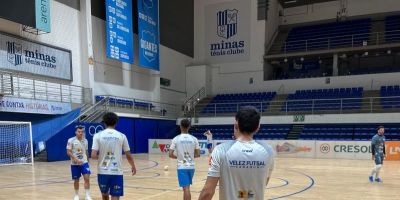 LNF: Vélez Camaquã enfrenta o Itambé Minas em Belo Horizonte