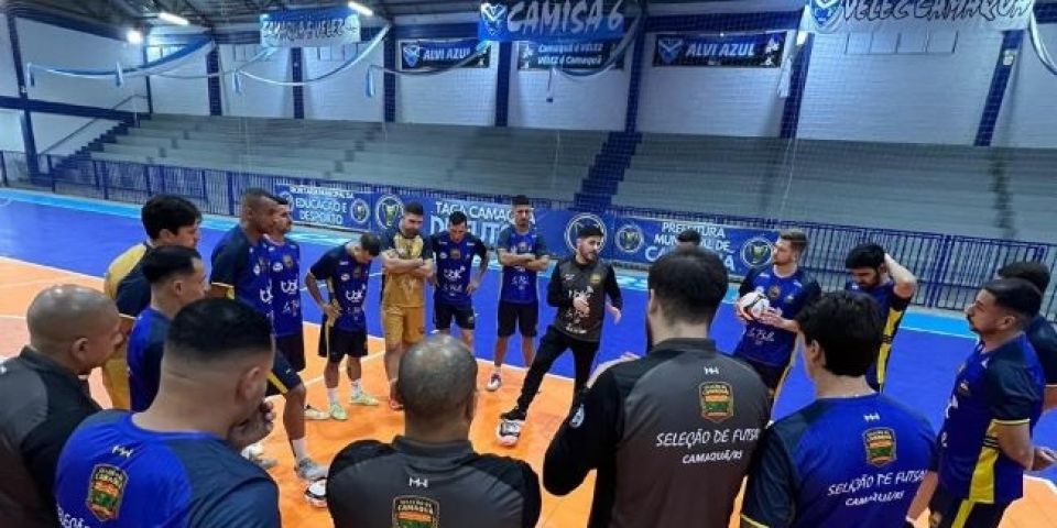 Seleção de Camaquã de Futsal é oficialmente apresentada neste sábado (5)
