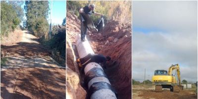 Prefeitura de Camaquã realiza melhorias em estradas do interior