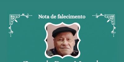 OBITUÁRIO: Nota de Falecimento de Zeno da Rosa Macedo, de 79 anos