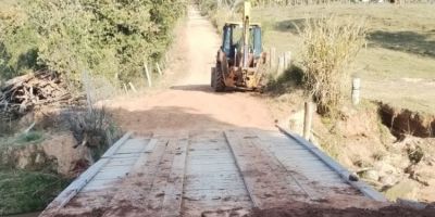 Dois trechos de vias do interior de Camaquã são liberados após manutenções