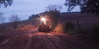 Bueiros da Estrada do Buraco, no interior de Camaquã, são recuperados