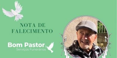 OBITUÁRIO: Nota de Falecimento de Vorni Laguna Ribeiro, de 80 anos