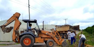 Infraestrutura recolhe entulhos das margens da Sanga do Passinho
