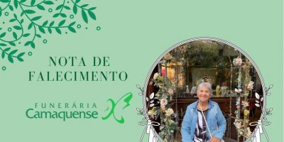 OBITUÁRIO: Nota de Falecimento de Lourdes da Silva Nunes, de 75 anos
