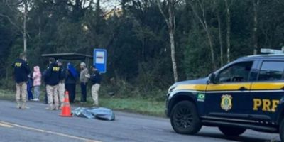 Idoso de 82 anos morre após ser atropelado na BR-116 em Caxias do Sul