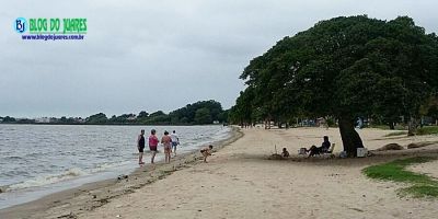 De acordo com relatório da Fepam, praia da Barrinha, em SLS, continua imprópria para banho