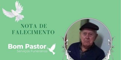 OBITUÁRIO: Nota de Falecimento de Willi Knuth, de 88 anos