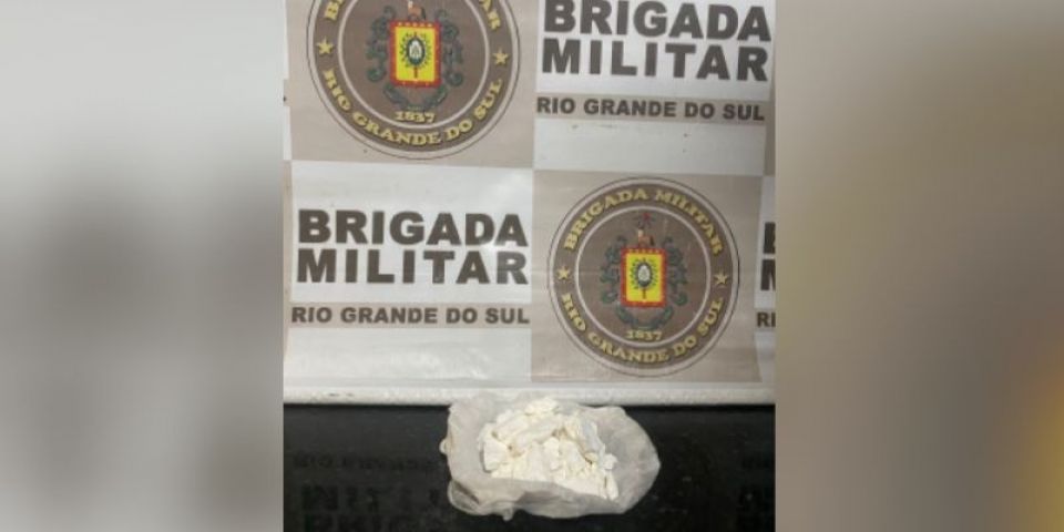 Homem é preso por tráfico de drogas em São Lourenço do Sul
