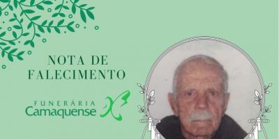 OBITUÁRIO: Nota de Falecimento de Diobel Morais Ramos, "Dadau", de 82 anos