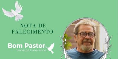 OBITUÁRIO: Nota de Falecimento de Carlos Pacheco, de 70 anos