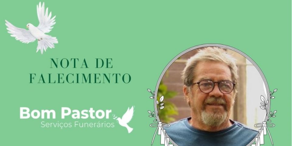 OBITUÁRIO: Nota de Falecimento de Carlos Pacheco, de 70 anos