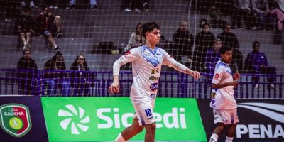 Vélez Camaquã goleia o Trianon por 5 a 1 pelo Gauchão de Futsal Sub-20
