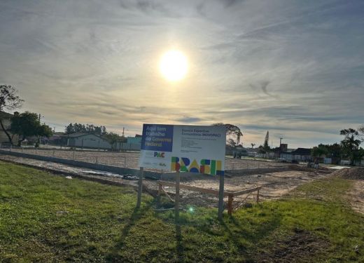 Camaquã inicia obras no entorno do Ginásio Municipal de Esportes com investimento de R$ 1,1 milhão