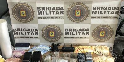 Homem é preso e drone, 37 celulares, seis bicicletas e outros objetos são apreendidos em Pelotas