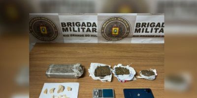 Adolescente é apreendida por tráfico de drogas no bairro Bom Sucesso, em Camaquã
