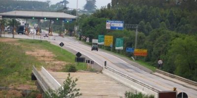 Pedágio de Cristal é assaltado na madrugada desta quinta