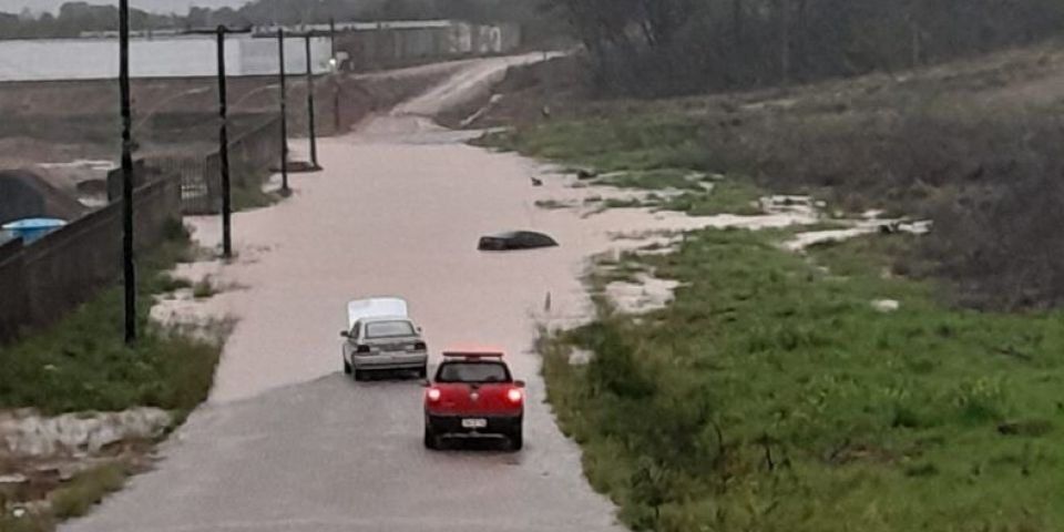 Camaquã registra mais de 120 mm de chuva em 24 horas