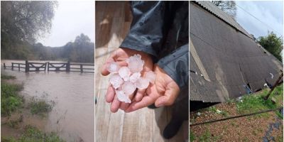 Fortes chuvas deixam rastro de destruição em Encruzilhada do Sul