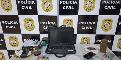 Cinco pessoas são presas em operação contra o tráfico de drogas no Norte do RS