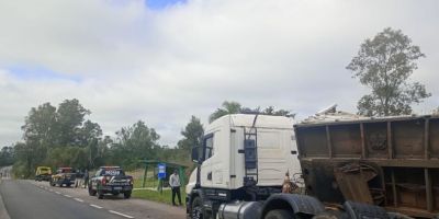 Ação conjunta entre Decrabs de Camaquã e Alegrete impede roubo de carga de arroz em Morro Redondo