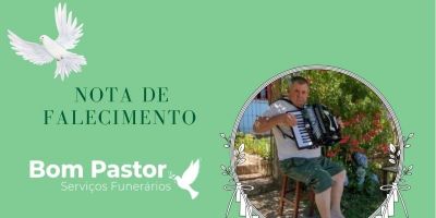 OBITUÁRIO: Nota de Falecimento de Hugo Peter, de 81 anos