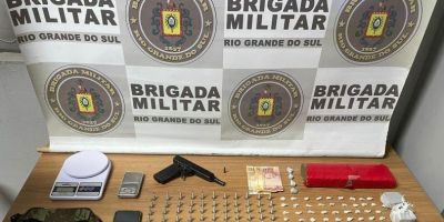 Homem de 25 anos é preso por tráfico de drogas em Cristal
