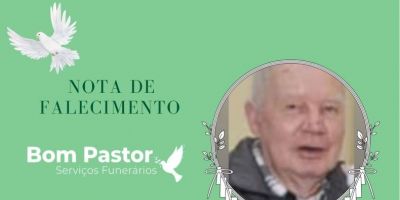 OBITUÁRIO: Nota de Falecimento de Lineu Luiz Bierhals, de 80 anos