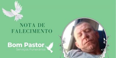 OBITUÁRIO: Nota de Falecimento de Claudio Ronei Wegner Spiering, de 42 anos