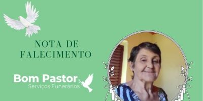 OBITUÁRIO: Nota de Falecimento de Maria Helena de Souza Vieira, de 81 anos