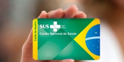 Cartão do SUS será unificado com dados do CPF do usuário